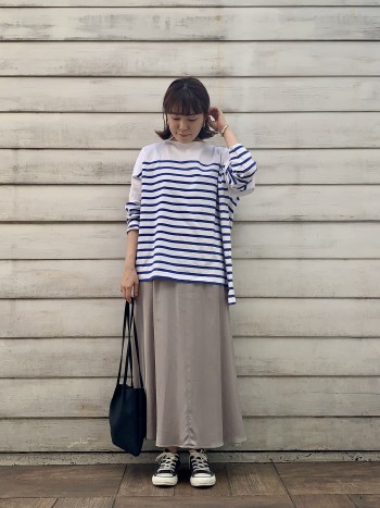 ゆったりなのでインスタイルも可愛いです。